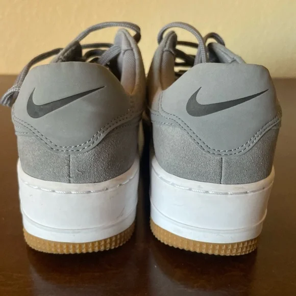 Nike Air Force 1 Sage Low Cool Gray White - Picture 4 of 6